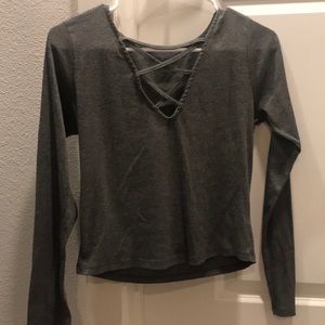 Cropped long sleeve